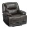 Alden Power Motion Sofa & Loveseat - Dark Grey Leather