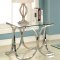 Luxa Coffee & 2 End Table Set CM4233 in Chrome w/Options