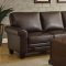 Hume Sofa 8579DB in Dark Brown by Homelegance w/Options