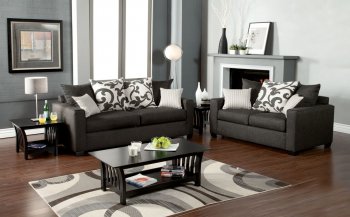 Colebrook Sofa SM3010 in Medium Gray Fabric w/Options [FAS-SM3010 Colebrook]