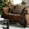 Tilde Traditional Sofa SM6430 in Brown Chenille w/Options