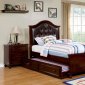 Olivia CM7155EX 4Pc Youth Bedroom Set in Espresso w/Options