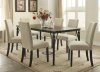 Hadas 72050 Dining 5Pc Set in Walnut by Acme w/Options