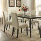 Hadas 72050 Dining 5Pc Set in Walnut by Acme w/Options