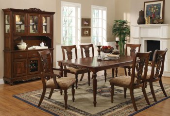 103511 Addison Dining Table by Coaster w/Optional Items [CRDS-103511 Addison]