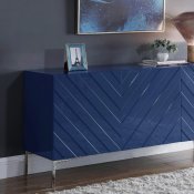 Collette Buffet 309 in Navy Blue Lacquer by Meridian