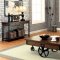 Paige CM4319 Coffee Table & 2 End Table 3Pc Set in Weathered Oak