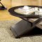 CM4006-3PK Orbe Coffee Table & 2 End Tables 3Pc Set in Espresso