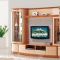 AV3068 Wall Unit in Light Cherry Two-Tone by Pantek