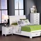 Lyric Bedroom 1737W 5Pc Set in White by Homelegance