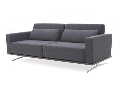 416015 Sofa Bed 18 in Grey Fabric by New Spec