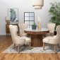 Ortega Dining Table 105141 Natural & White - Coaster w/Options