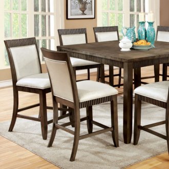 Forbes II CM3435PT 7Pc Counter Height Dinette Set w/Options