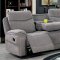 Astrid Motion Sofa CM6647 in Gray Chenille Fabric w/Options