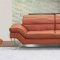 Astro Sofa in Pumpkin Leather by J&M w/Options