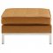 Loft Sofa in Tan Faux Leather by Modway w/Options