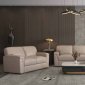 Cornelia Sofa LV01296 in Beige Leather by Mi Piace w/Options