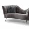 Eva Sofa TOV-L6130 in Grey Velvet by TOV Furniture w/Options