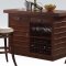 70025 Pacifica Bar Table in Cherry by Acme w/Optional Bar Chairs