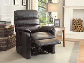 Kellen Power Lift Chair 8545 in Dark Brown by Homelegance [HERC-8545 Kellen]