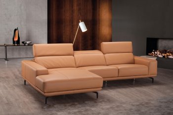 Lima Sectional Sofa in Premium Leather by J&M [JMSS-Lima]