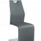 D9048DC Dining Chair Set of 4 in Gray/Dark Gray by Global