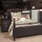 Black Casual Cottage Style Bedroom w/Optional Casegoods