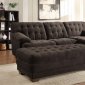 Brooks Sectional Sofa 9739CH in Chocolate by Homelegance