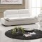 Souli Sofa in White Bonded Leather by American Eagle Furniture