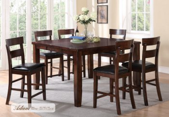 Adam 5Pc Counter Height Dinette Set w/Optional Chairs [ADDS-Adam]