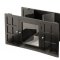 CM5353 Black River TV Console w/Side Media Shelves