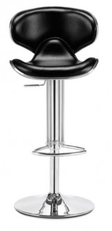 White, Black, Red or Espresso Leatherette Set of 2 Barstools