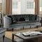 Manuela Sofa CM6145GY in Gray Flannelette Fabric w/Options