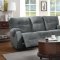 Bensonhurst Reclining Sofa 9634PW by Homelegance w/Options