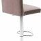 Joel Bar Stool 710 Set of 4 Pink Velvet Fabric by Meridian