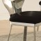 Hagelin Dining Table 72325 in Black & Chrome by Acme w/Options