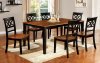 Torrington CM3552BC-T Dining Set in Black & Cherry w/Options