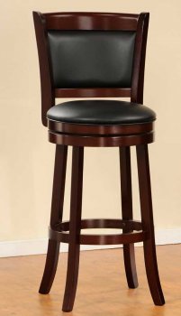 Shapel Cherry Set of 2 Swivel Pub Chairs by Homelegance [HEBA-1131-29S Shapel]