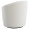 Joyce Swivel Accent Chair Set of 2 905633 in White by Coaster