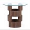 T866 Coffee Table & 2 End Tables Set by Global in Walnut