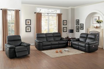 Nicasio Power Motion Sofa 8223DB in Dark Brown by Homelegance [HES-8223DB Nicasio]