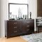 Winnifred CM7412 Bedroom in Cherry Finish w/Options