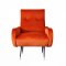 Saline Sofa & Accent Chair in Pumpkin Velvet by VIG w/Options