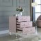 Anastasia Side Table 833 in Pink Lacquer by Meridian