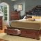 2117SL Silas Bedroom by Homelegance in Cherry w/Options