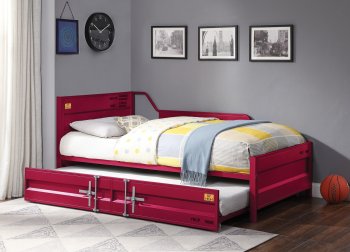 Cargo Daybed 39895 in Red w/Trundle by Acme [AMB-39895 Cargo]