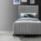 Zara Bed in Grey Velvet by Meridian w/Options