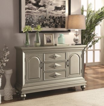 950633 Accent Cabinet in Silver Tone by Coaster [CRCA-950633]