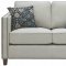 Coltrane Sofa & Loveseat Set 506251 in Putty Fabric by Coaster