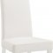 DG020DC-WH Dining Chair Set of 4 in White PU by Global